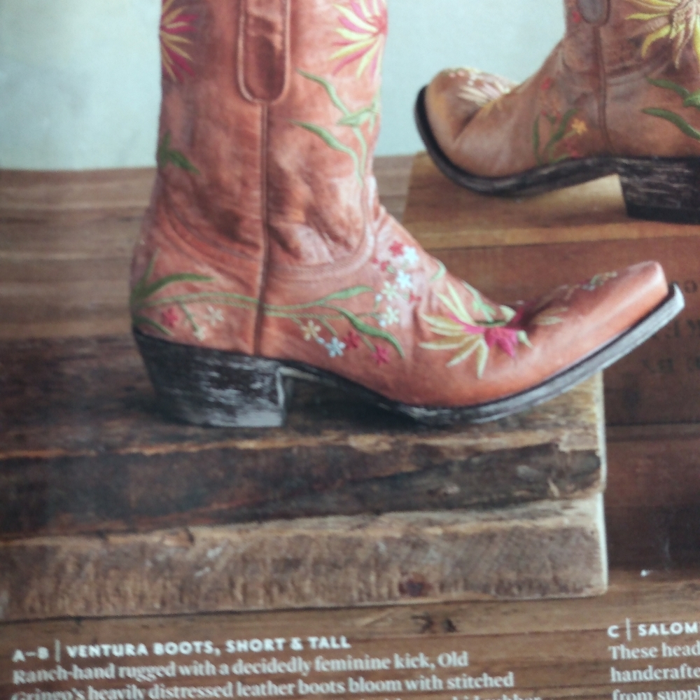Old Gringo Ventura boots Mango Tall 9B - Picture 11 of 12